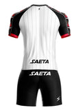 Uniforme Impacto A 25 Blanco Negro Rojo
