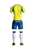 Uniforme Mundial Amarillo Azul Rey Verde