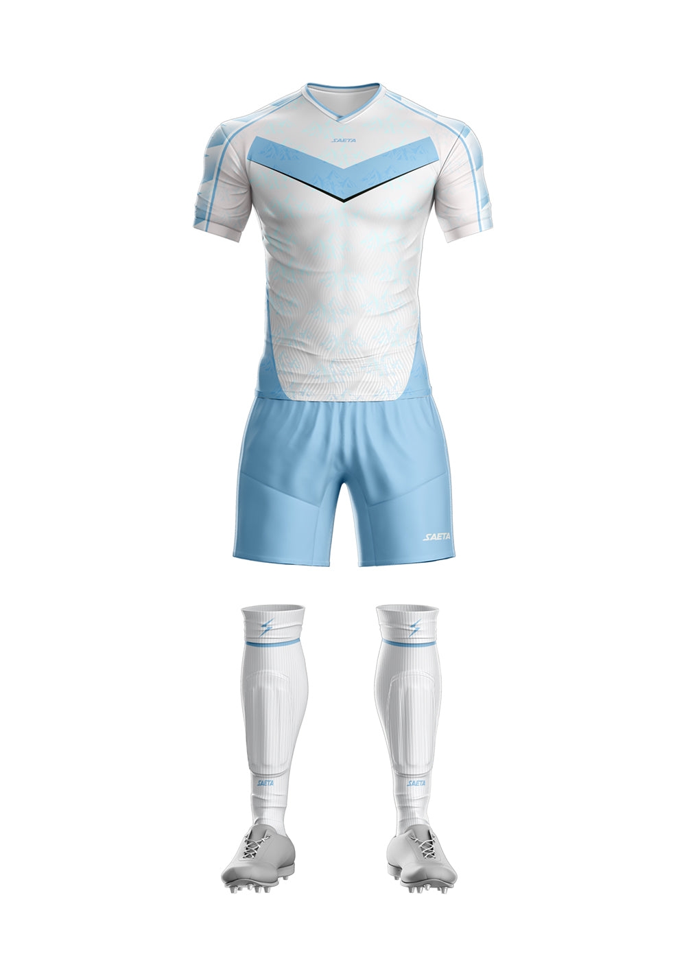 Uniforme Mundial Blanco Celeste