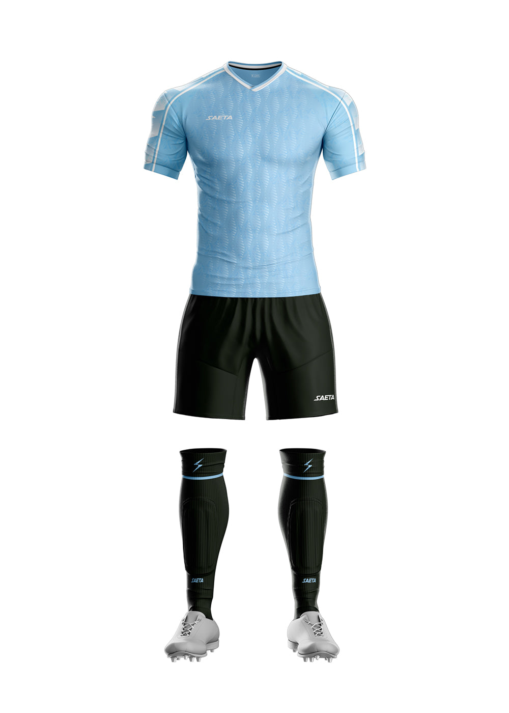 Uniforme Mundial Negro Celeste