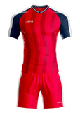 Uniforme Retro 25 Rojo Azul Oscuro