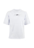 Camiseta Algodón Oversize 10 Blanca