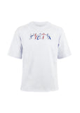Camiseta Algodón Oversize 82 Blanca