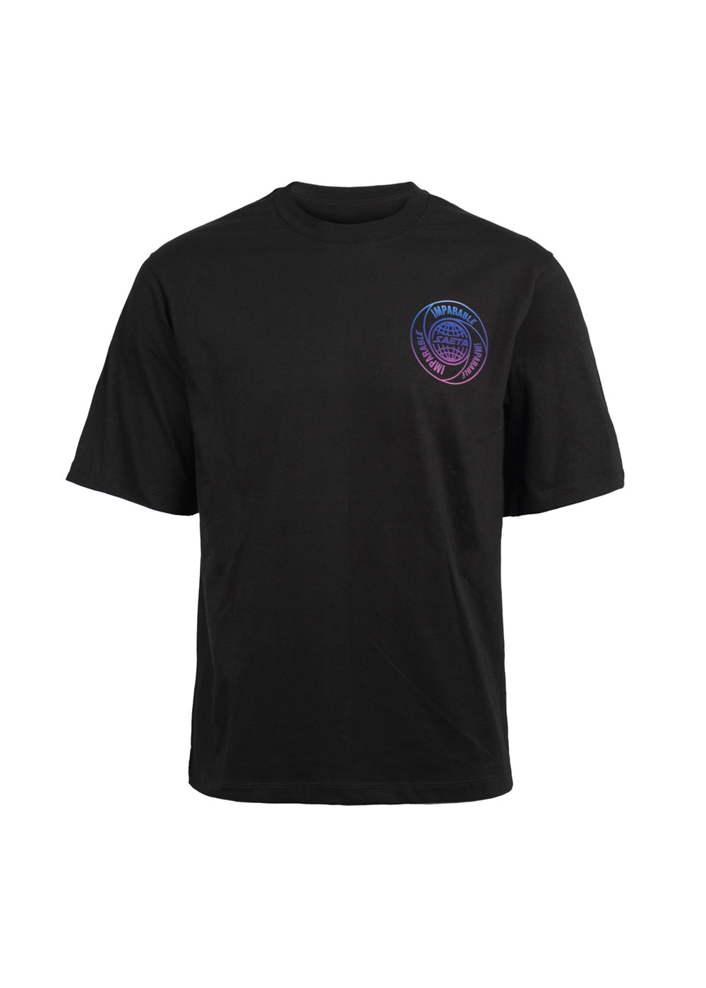 Camiseta Algodón Oversize Imparable Negro