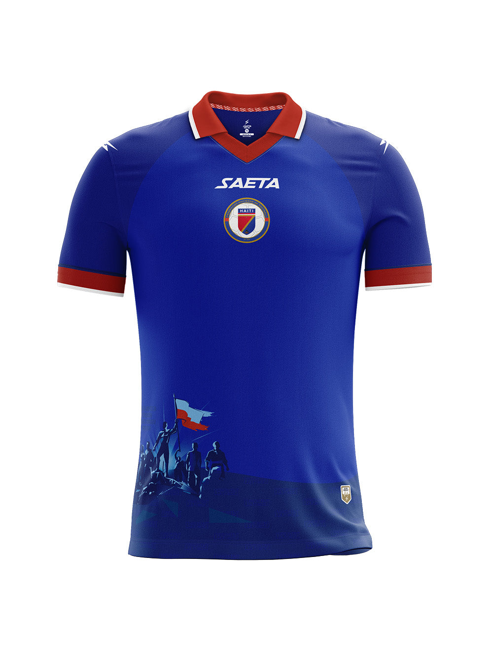 Camiseta Fans Selección de Haití Azul 2026