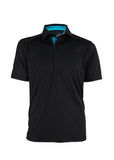 Camiseta Polo Golf Negro