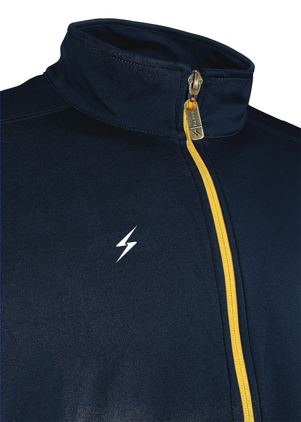 Chaqueta Nogal Azul Oscuro Amarillo