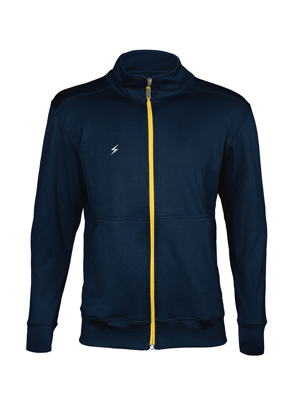 Chaqueta Nogal Azul Oscuro Amarillo