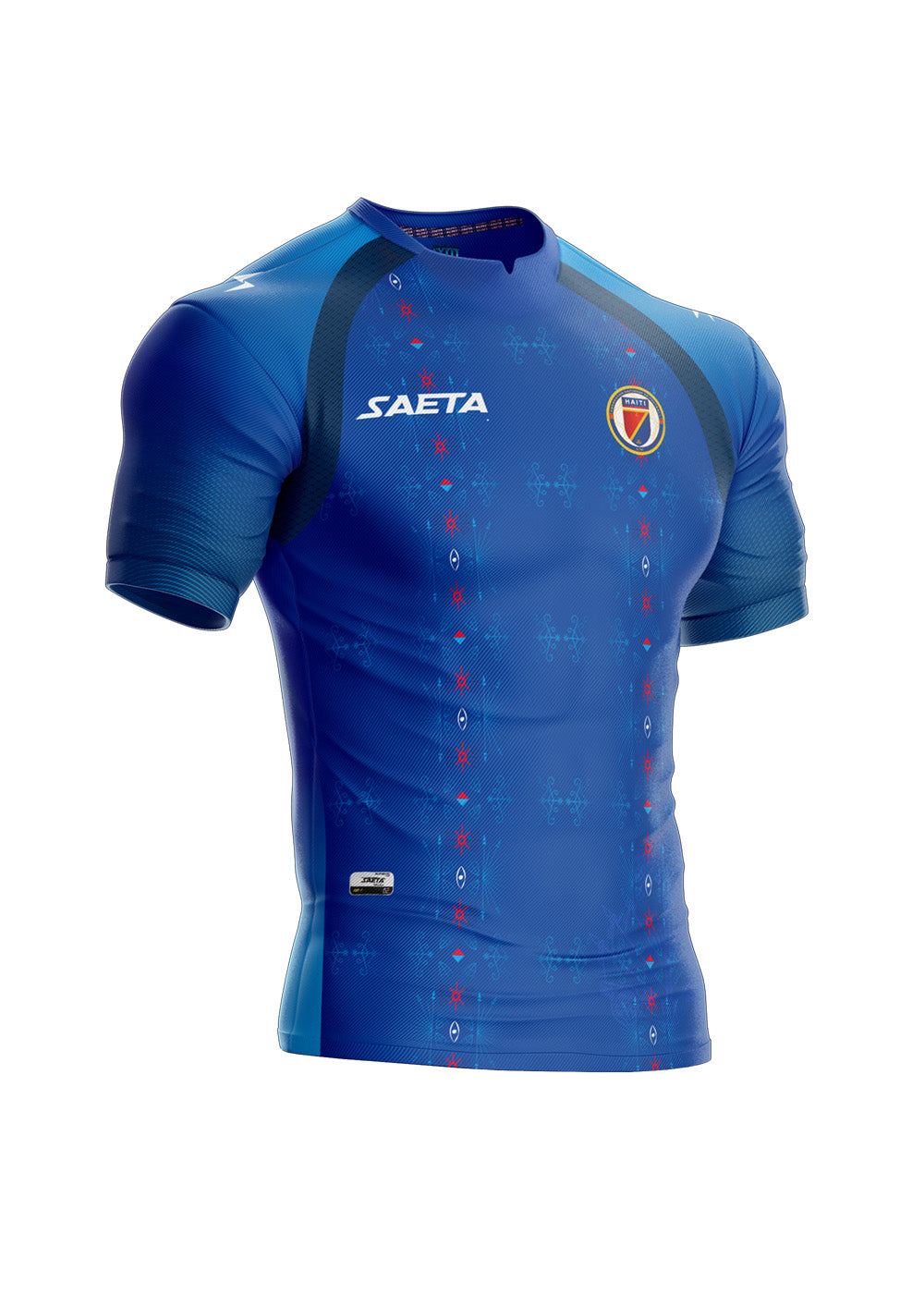 Camiseta Oficial Selección de Haití Azul 2025