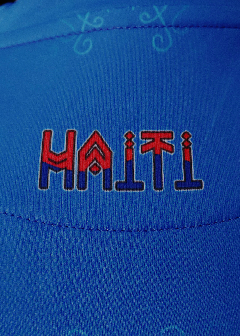Camiseta Oficial Selección de Haití Azul 2025