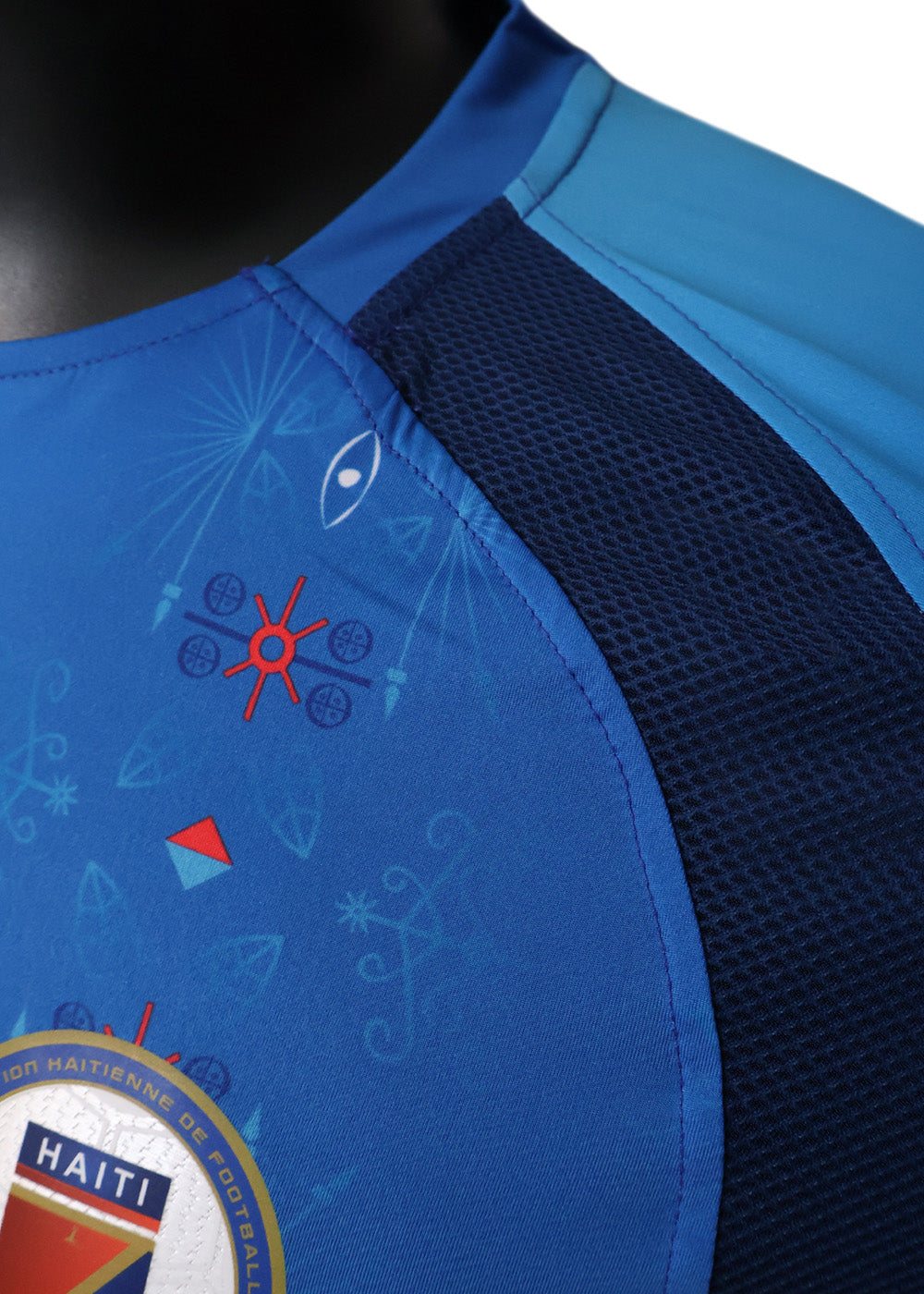 Camiseta Oficial Selección de Haití Azul 2025