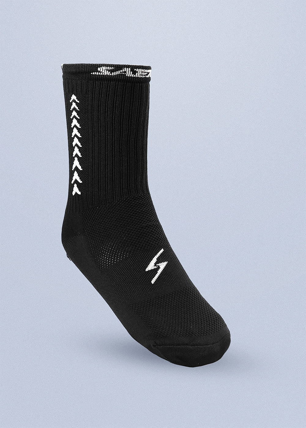 Medias Antideslizante Negro Blanco, Niño