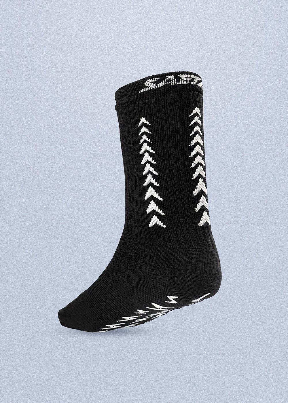 Medias Antideslizante Negro Blanco, Niño