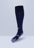 Medias Fútbol Nylon Azul Oscuro Jaspe