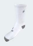 Medias Tobilleras Blanco Gris