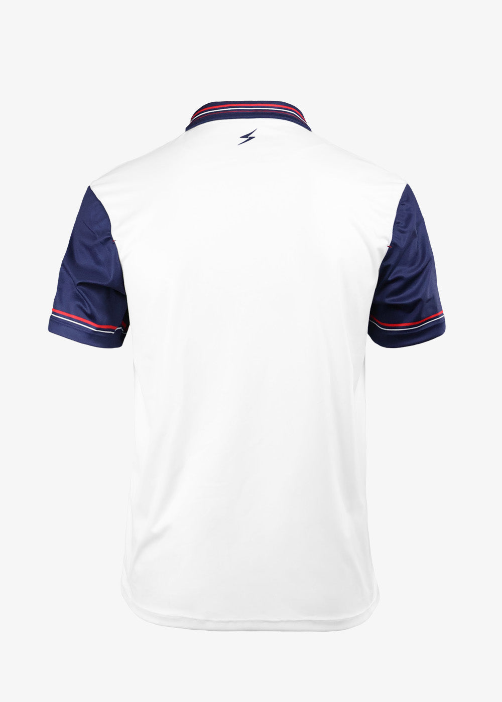 Camiseta Polo 24 Blanco Azul Oscuro