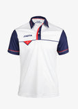 Camiseta Polo 24 Blanco Azul Oscuro