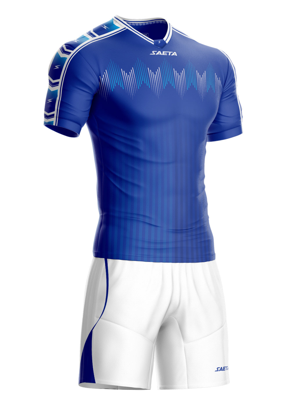 Uniforme Training Impacto Azul Rey Blanco