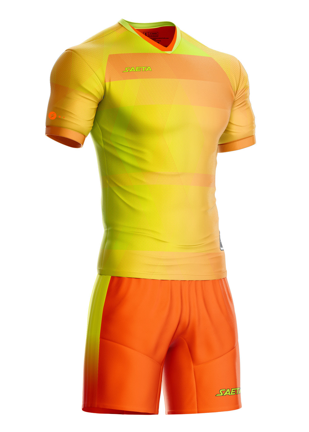 Uniforme Training Impacto Naranja Neón Amarillo
