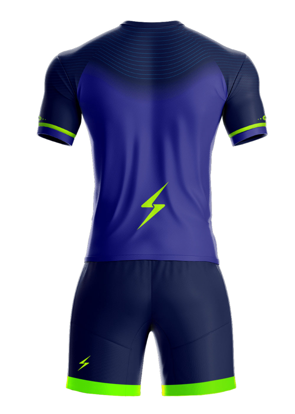 Uniforme Training Impacto Azul Oscuro Azul Rey