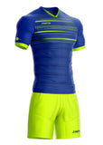 Uniforme Training Impacto Azul Rey Amarillo Neón